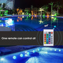 Lazy Dayz 13 Colors LED Remote Pool Light 2 Pack-3