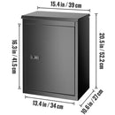 Package Delivery Boxes for Outside 15.4" x 10.6" x 20.5" with Coded Lock-8