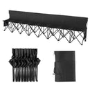 8 Seat Portable Folding Sport Bench Outdoor Camping Chair with Carry Bag-9