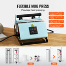 2 in 1 Tumbler and Hat Heat Press Machine Heat Machine for Caps Hats Mugs-4