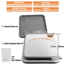 Heat Press 12 x 10 in Portable Easy Press Sublimation Transfer DIY T-shirt-7