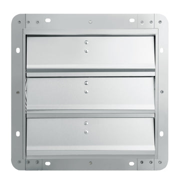 VEVOR Shutter Exhaust Fan, 254 mm High-speed 1400RPM 753 CFM, Aluminum Wall Mount Attic Fan with AC-motor, Ventilation and Cooling for Greenhouses, Garages, Sheds, Shops