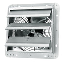 VEVOR Shutter Exhaust Fan, 254 mm High-speed 1400RPM 753 CFM, Aluminum Wall Mount Attic Fan with AC-motor, Ventilation and Cooling for Greenhouses, Garages, Sheds, Shops-9