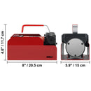 Fuel Transfer Pump, 12V DC, 10 GPM, 8 m Lift, Portable Electric Diesel Transfer Extractor Pump Kit with Automatic Shut-off Nozzle, Delivery & Suction Hose for Diesel, Kerosene, Transformer Oil-8