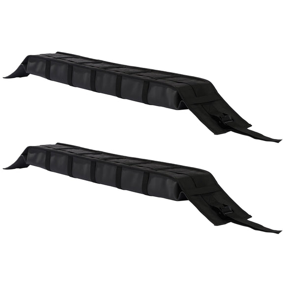 VEVOR Soft Roof Rack Pads 33in 176lbs Load Capacity for Kayak Canoe Surfboard Luggage