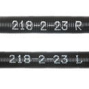 Garage Door Torsion Springs Pair of 0.218 x 2 x 23inch with Winding Bars-10