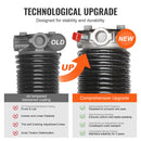 VEVOR Garage Door Torsion Springs Pair of 0.218 x 2 x 23inch with Winding Bars-3