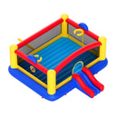 VEVOR Inflatable Bounce House, Outdoor High Quality Playhouse Trampoline, Jumping Bouncer with Blower, Slide, and Storage Bag, Family Backyard Bouncy Castle, for Kid Ages 3_10 Years, 4.5x4.4x2m-10