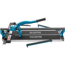 Tile Cutter 24in Cutting Tool w/ Laser Guide Single Rail Double Brackets-9