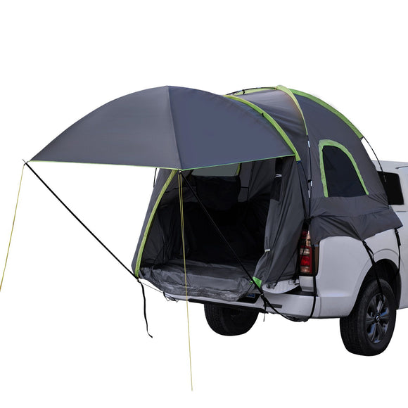Truck Tent 5.0-5.2ft Waterproof PU2000 Truck Bed Camping Tent 2-3 Person