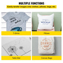 VEVOR Heat Press 15X15 Inch Heat Press Machine Industrial Quality Power T Shirt Heat Press Sublimation Machine Clamshell Heat Press Machine for T Shirts-5