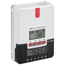 20A MPPT Solar Charge Controller, Auto DC Input, Solar Panel Regulator Charger with LCD Display Temperature Sensor Cable, for Sealed(AGM), Gel, Flooded and Lithium Battery Charging-12