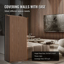 Wood Slat Acoustic Panels 23.6 x 47.2 inch for Modern Wall Decor Walnut-6
