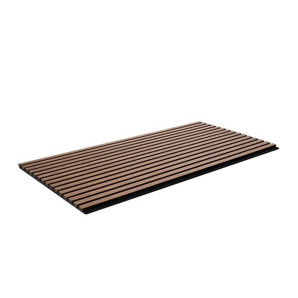 VEVOR Wood Slat Acoustic Panels 23.6 x 47.2 inch for Modern Wall Decor Walnut