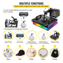 New Digital Clamshell 12" X 15" (29 X 38cm) Heat Transfer Press T-Shirt Sublimation Machine-6