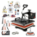 1400W Heat Press Machine 8 In 1 Sublimation Steel Frame Heat Presses with Temperature And Time Control (12X15INCH 8IN1)-1
