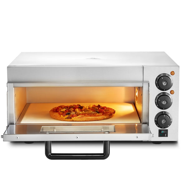 VEVOR Commercial Countertop Pizza Oven Electric Pizza Oven for 16" Pizza Indoor
