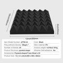 Acoustic Foam Panels 24 Pack 12 x 12 x 2 in for Studio Wall and Ceiling-7