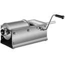 Manual Sausage Stuffer, 3 L / 7 LBS Horizontal Sausage Machine, Dual-Speed Meat Stuffer, Made of Food-Grade 304 Stainless Steel, Includes 5 Stuffing Tubes, for Home Kitchen Restaurant Commercial-9