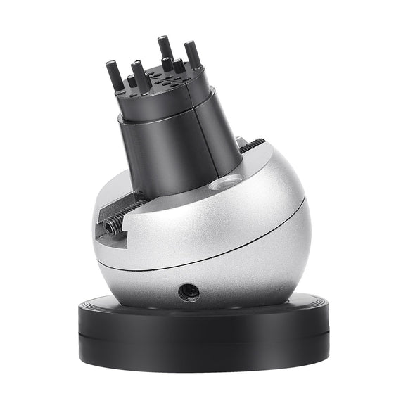 Engraving Block 5 inch Ball Vise Setting Jewelry Ball Vise Engraving with 34PCS Attachment and Rubber Base
