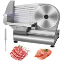 Meat Slicer, 180W Electric Deli Food Slicer with 7.5" SUS420 Stainless Steel Blade and Blade Guard, 0 - 0.6 inch Adjustable Thickness for Home Use, Easy to Clean, Cut Meat, Bread, Ham and Cheese-1
