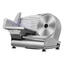 Meat Slicer, 180W Electric Deli Food Slicer with 7.5" SUS420 Stainless Steel Blade and Blade Guard, 0 - 0.6 inch Adjustable Thickness for Home Use, Easy to Clean, Cut Meat, Bread, Ham and Cheese-12