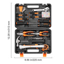 Tool Kit 132 Piece General Household Hand Tool Set with Portable Tool Case-8