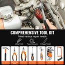 Tool Kit 216 Piece General Household Hand Tool Set with Portable Tool Case-2