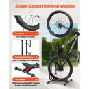Bike Rack, Upright Bike Stand Floor for 406.4 to 700 mm Mountain & Road Bikes, Vertical & Horizontal Bicycle Stand for Secure Parking and Storage in Garage, Truck Bed, Indoor, Outdoor, Black-6