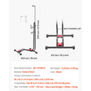 Bike Rack, Upright Bike Stand Floor for 406.4 to 700 mm Mountain & Road Bikes, Vertical & Horizontal Bicycle Stand for Secure Parking and Storage in Garage, Truck Bed, Indoor, Outdoor, Black-7
