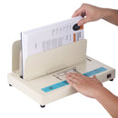 Thermal Binding Machine, 500 Sheets Capacity Book Binding Machine, Thermal Book Binder 50mm Binding Thickness A3(Short Edge)/A4/A5 Document, with Infrared Optical Detection-9