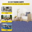 Indoor Outdoor Rug Carpet Blue 6x23ft Area Rugs Runner for Patio Deck, 1.8x7m-2