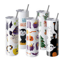 8 Pack Straight Sublimation Tumblers, 30 oz Blank Tumbler Bulk, Stainless Steel Double Wall Tumbler Cups with Straw, Lid, Brush, Base, Shrink Wrap, Gift Box, for Heat Press and Heat Transfer-11