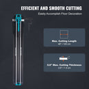 Manual Tile Cutter, 1200mm, Porcelain Ceramic Tile Cutter with Tungsten Carbide Cutting Wheel, Infrared Positioning, Anti-Skid Feet, Double Rails for professional installers or beginners-2