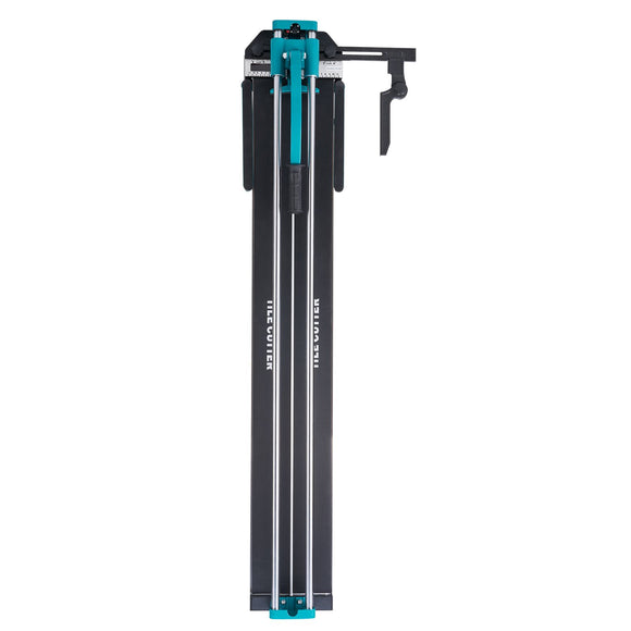 Manual Tile Cutter, 1200mm, Porcelain Ceramic Tile Cutter with Tungsten Carbide Cutting Wheel, Infrared Positioning, Anti-Skid Feet, Double Rails for professional installers or beginners