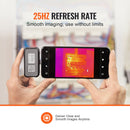 VEVOR Thermal Imaging Camera for Android, 256 x 192 IR Resolution Infrared Thermal Imager with Visual Camera, 25Hz Refresh Rate Thermal Camera for Smartphone/Tablet, -4-1022°F Temperature Range, IP54-4