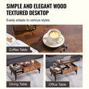 Lift Top Coffee Table 39.4 in Rectangle Coffee Table for Living Room Brown-6