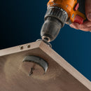 VEVOR Hole Saw Kit, 18 PCS Saw Blades, 6 Drill Bits, 1 Hex Wrench, Bi Metal M42 Hole Saw Set with Carrying Case, General Purpose Size from 3/4" to 4-1/2", Ideal for Wood Board, Iron and Plastic Plate-8