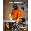 Flame-Resistant Welding Jacket Heavy Duty Leather Welding Jacket XL Size-6