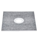 Shower Curb Kit, 914x914mm Shower Pan Kit with 160mm Central Drain, Lightweight EPS Shower Installation Kits with 2 Waterproof Cloths, Shower Pan Slope Sticks Fit for Bathroom-9