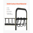 2 Tier Coffee Bar Organizer for Countertop w/ 12 Movable Hooks Mug Holder-5