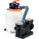 Sand Filter Above Ground with 285W Pool Pump 10,000 L/H Flow 6-Way Valve-9