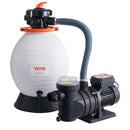 Sand Filter Above Ground with 850W Pool Pump 18,000 L/H Flow 6-Way Valve-12