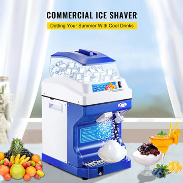 Commercial Ice Shaver Ice Shaving Machine Crusher Snow Cone Maker 200KG/H - 0