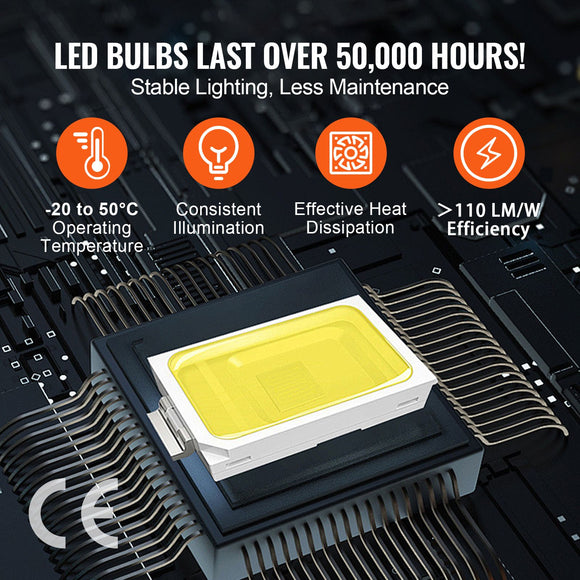 Hexagon Garage Lights 66300LM 15 Grids Honeycomb LED Shop Ceiling Light
