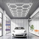 VEVOR Hexagon Garage Lights 66300LM 15 Grids Honeycomb LED Shop Ceiling Light-8