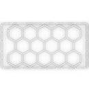 Hexagon Garage Lights 86400LM 5 Grid Honeycomb LED Shop Ceiling Light-1