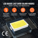 Hexagon Garage Lights 86400LM 5 Grid Honeycomb LED Shop Ceiling Light-5