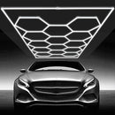 VEVOR Hexagon Garage Lights 86400LM 5 Grid Honeycomb LED Shop Ceiling Light-8