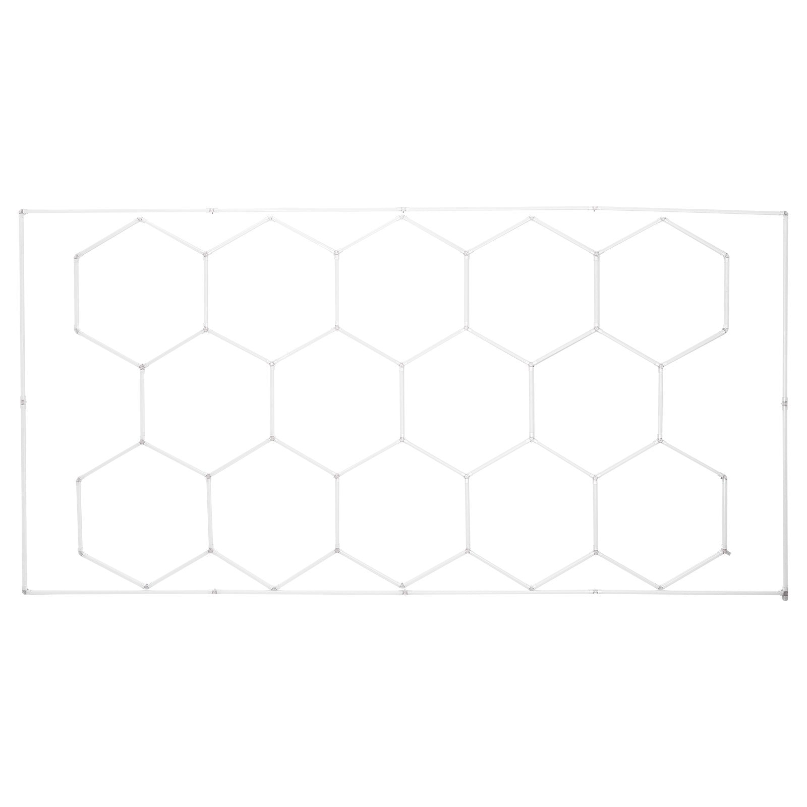 VEVOR Hexagon Garage Lights 86400LM 5 Grid Honeycomb LED Shop Ceiling Light